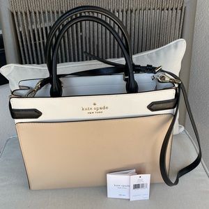 Kate Spade Colorblock Large Staci Satchel